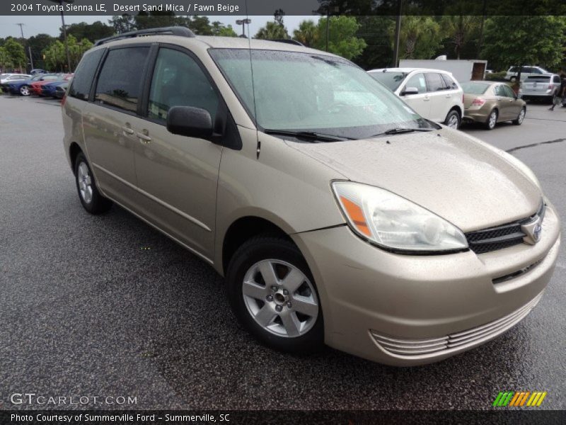 Desert Sand Mica / Fawn Beige 2004 Toyota Sienna LE