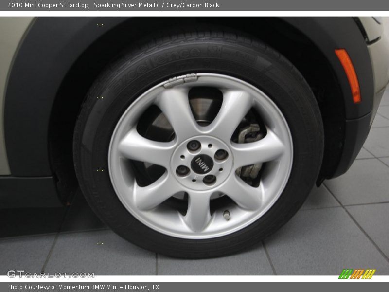 Sparkling Silver Metallic / Grey/Carbon Black 2010 Mini Cooper S Hardtop