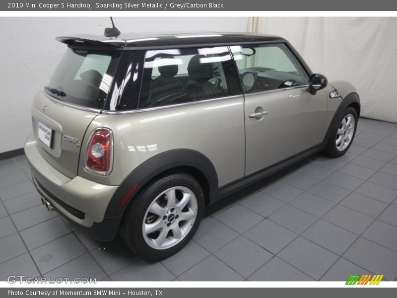 Sparkling Silver Metallic / Grey/Carbon Black 2010 Mini Cooper S Hardtop