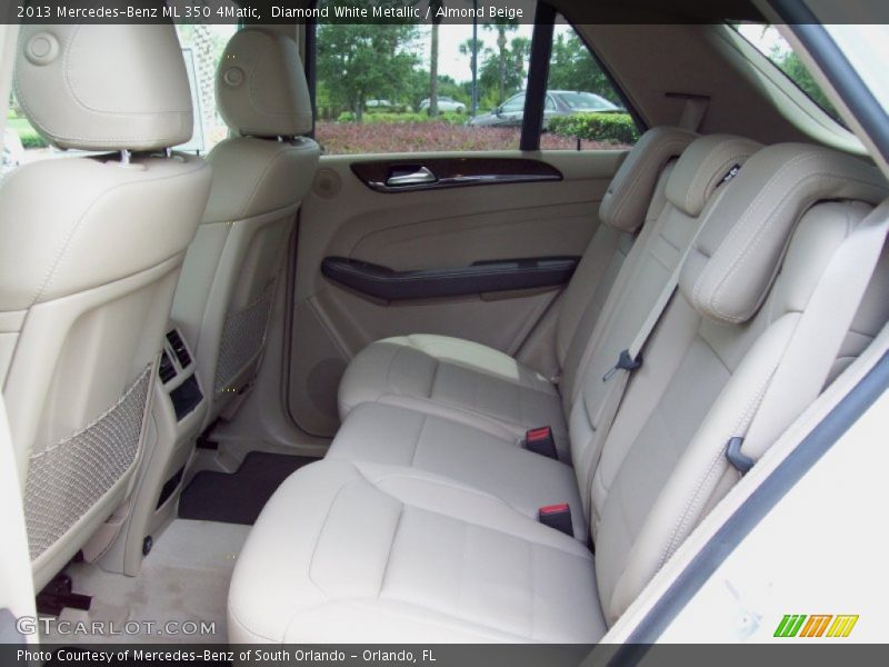 Diamond White Metallic / Almond Beige 2013 Mercedes-Benz ML 350 4Matic