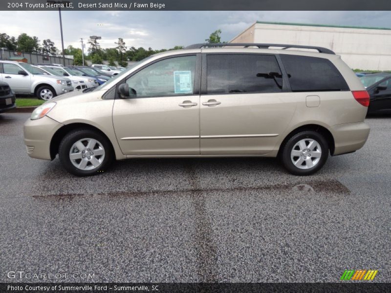 Desert Sand Mica / Fawn Beige 2004 Toyota Sienna LE