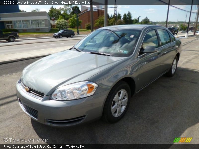 Dark Silver Metallic / Ebony Black 2008 Chevrolet Impala LT