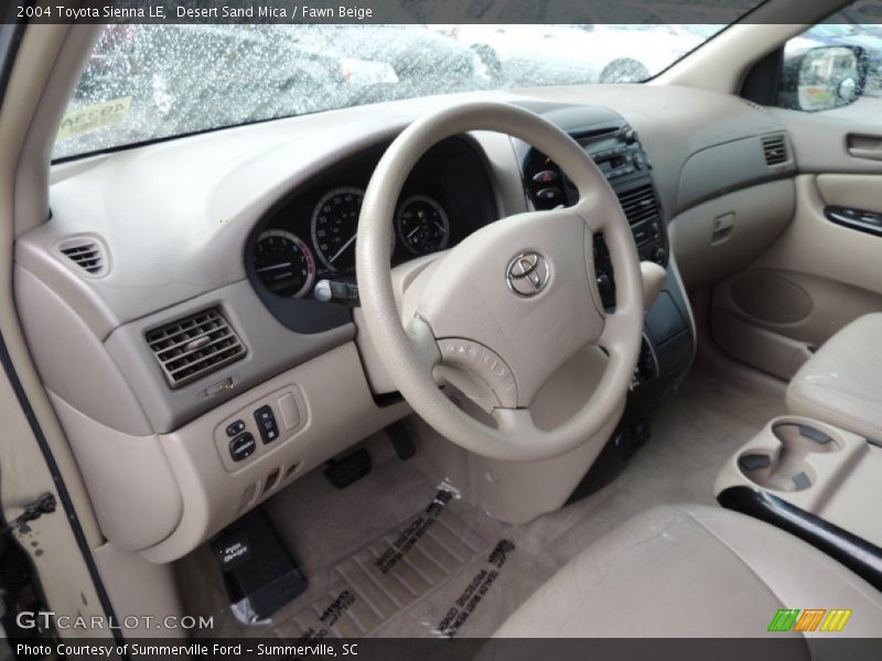 Desert Sand Mica / Fawn Beige 2004 Toyota Sienna LE