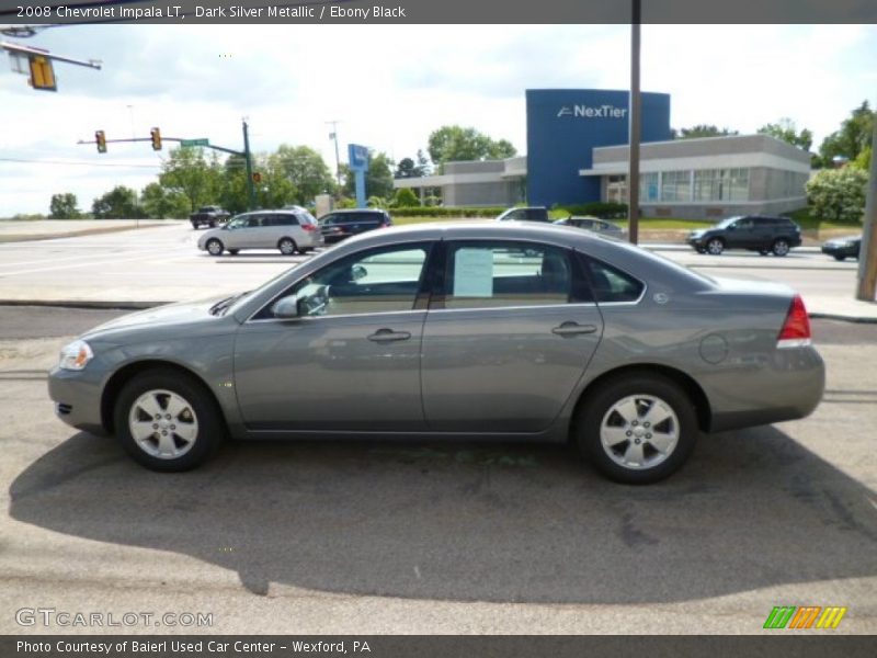 Dark Silver Metallic / Ebony Black 2008 Chevrolet Impala LT