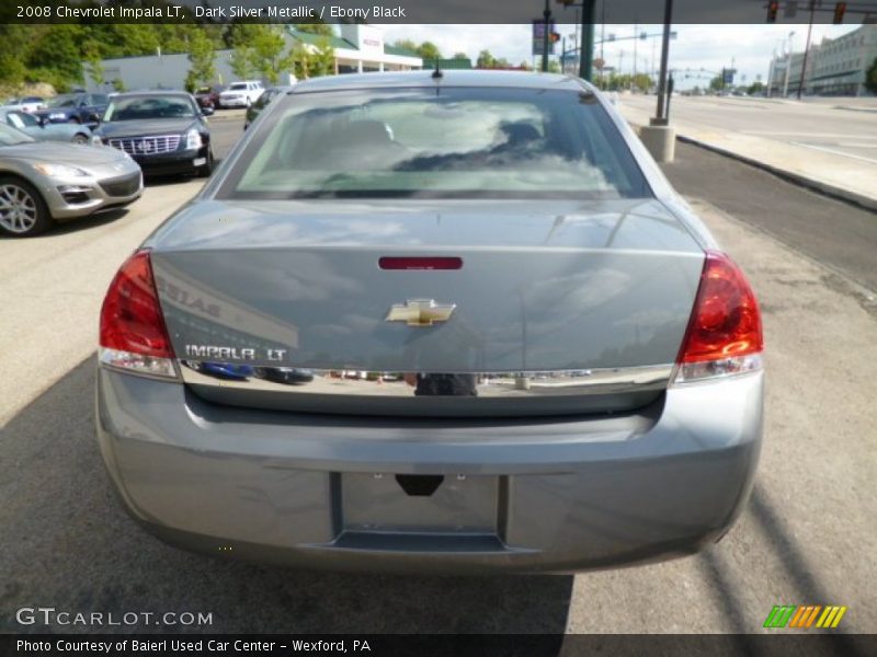 Dark Silver Metallic / Ebony Black 2008 Chevrolet Impala LT