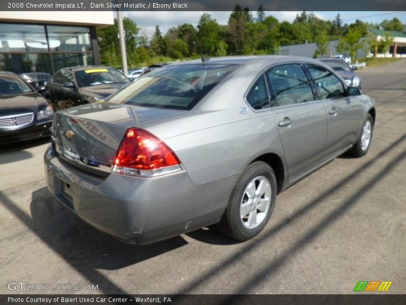 Dark Silver Metallic / Ebony Black 2008 Chevrolet Impala LT
