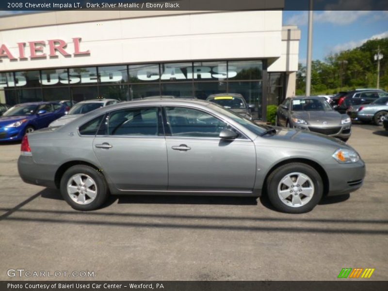 Dark Silver Metallic / Ebony Black 2008 Chevrolet Impala LT