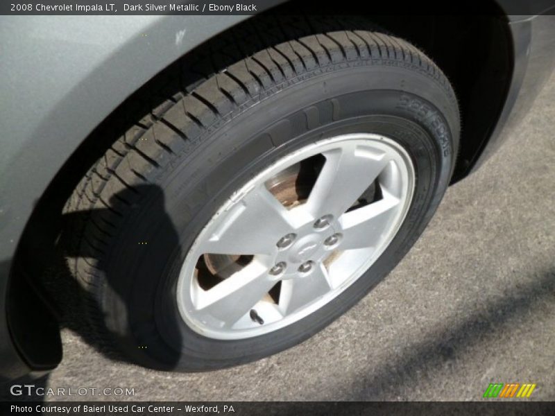 Dark Silver Metallic / Ebony Black 2008 Chevrolet Impala LT