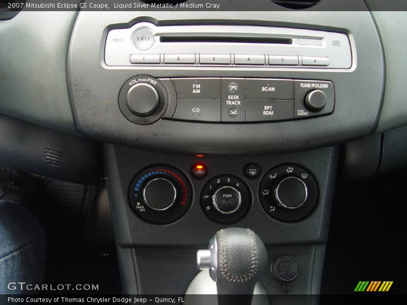 Liquid Silver Metallic / Medium Gray 2007 Mitsubishi Eclipse GS Coupe