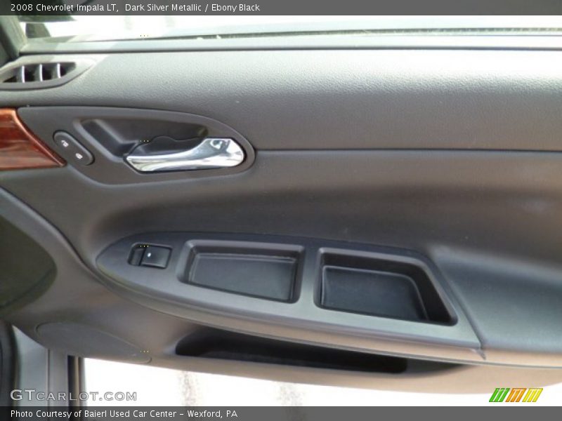 Dark Silver Metallic / Ebony Black 2008 Chevrolet Impala LT