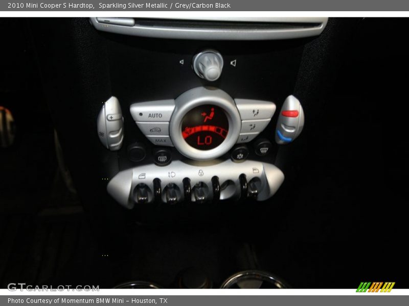Sparkling Silver Metallic / Grey/Carbon Black 2010 Mini Cooper S Hardtop