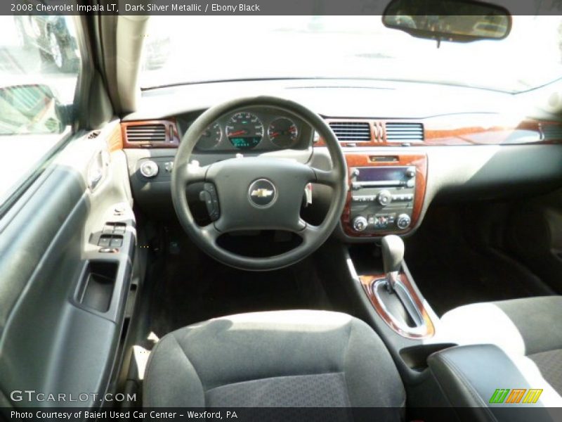 Dark Silver Metallic / Ebony Black 2008 Chevrolet Impala LT
