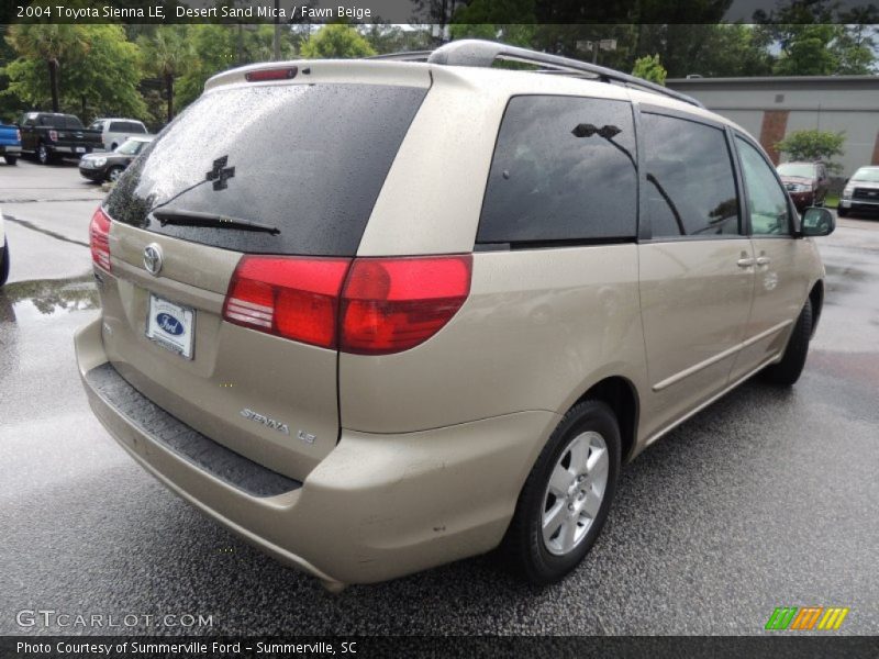 Desert Sand Mica / Fawn Beige 2004 Toyota Sienna LE