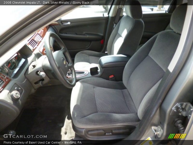 Dark Silver Metallic / Ebony Black 2008 Chevrolet Impala LT