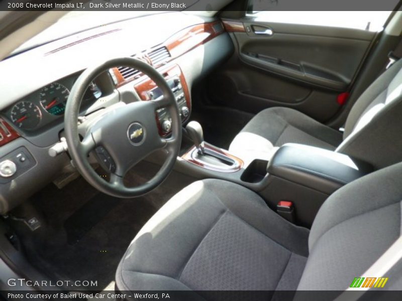 Dark Silver Metallic / Ebony Black 2008 Chevrolet Impala LT
