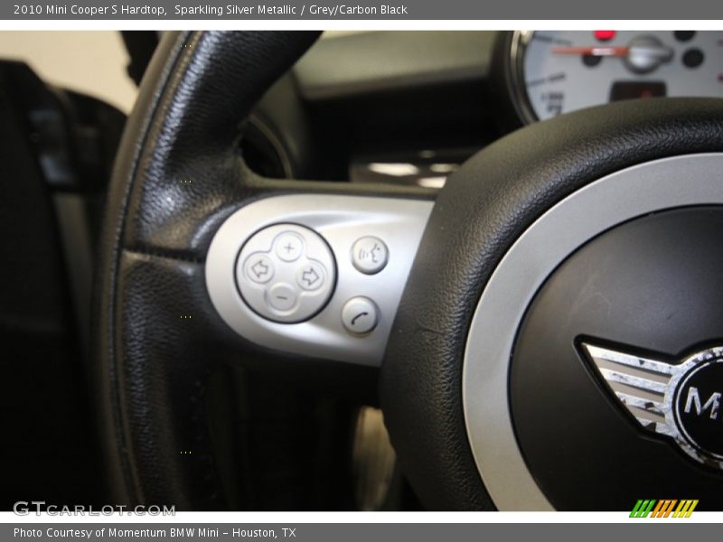 Sparkling Silver Metallic / Grey/Carbon Black 2010 Mini Cooper S Hardtop