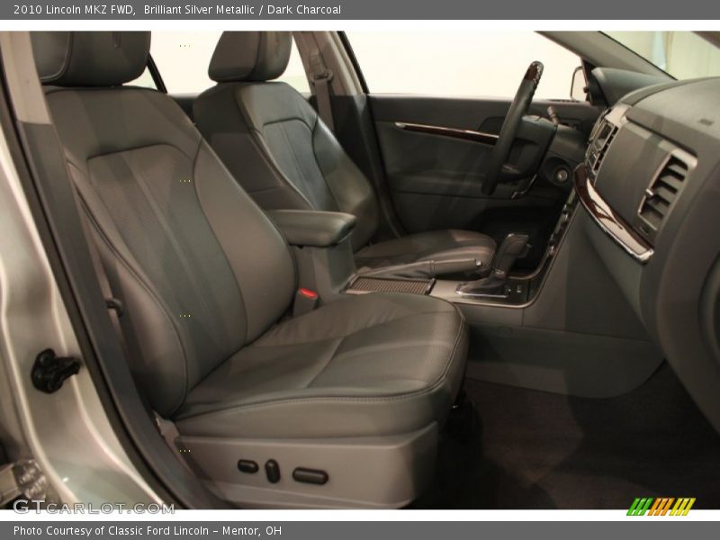 Brilliant Silver Metallic / Dark Charcoal 2010 Lincoln MKZ FWD
