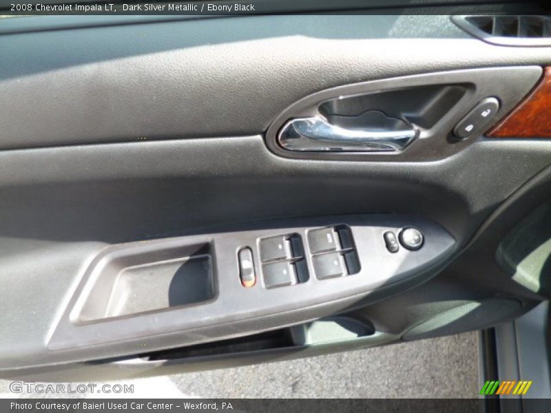 Dark Silver Metallic / Ebony Black 2008 Chevrolet Impala LT