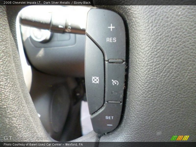 Dark Silver Metallic / Ebony Black 2008 Chevrolet Impala LT