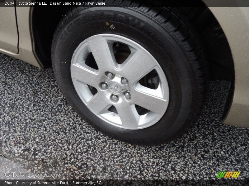 Desert Sand Mica / Fawn Beige 2004 Toyota Sienna LE