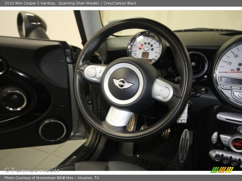 Sparkling Silver Metallic / Grey/Carbon Black 2010 Mini Cooper S Hardtop