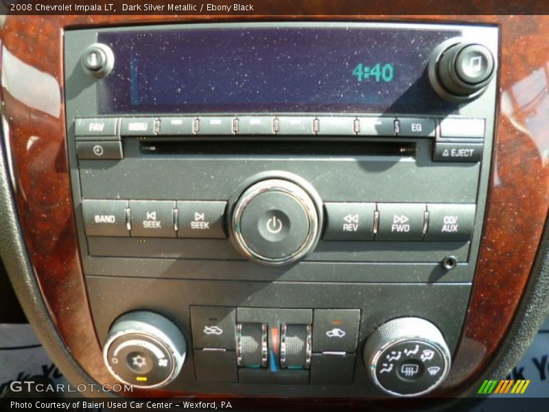 Dark Silver Metallic / Ebony Black 2008 Chevrolet Impala LT