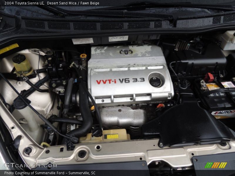 Desert Sand Mica / Fawn Beige 2004 Toyota Sienna LE