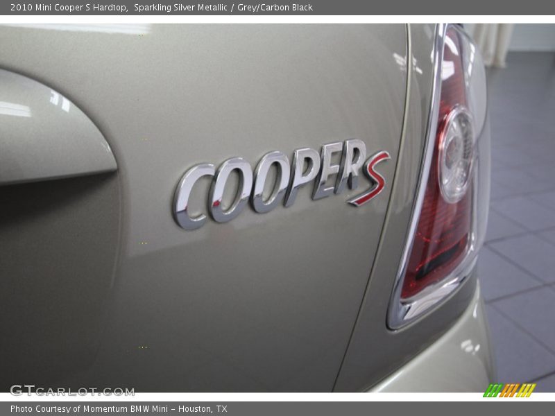 Sparkling Silver Metallic / Grey/Carbon Black 2010 Mini Cooper S Hardtop