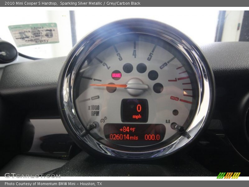 Sparkling Silver Metallic / Grey/Carbon Black 2010 Mini Cooper S Hardtop