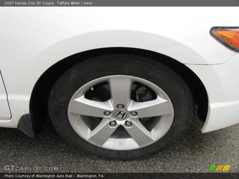 Taffeta White / Ivory 2007 Honda Civic EX Coupe