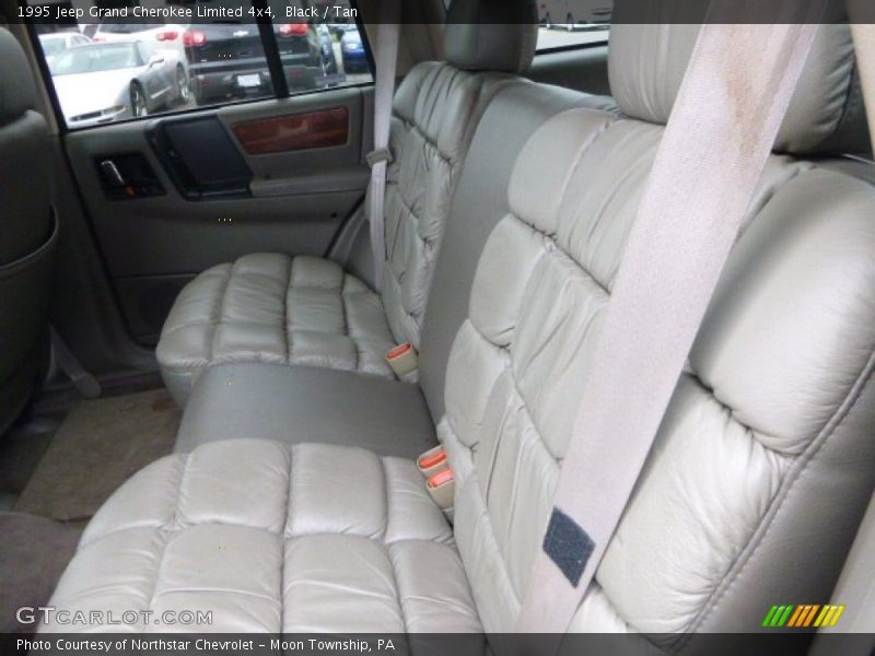 Black / Tan 1995 Jeep Grand Cherokee Limited 4x4