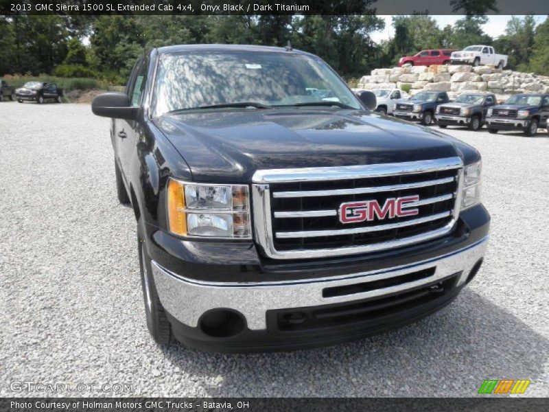 Onyx Black / Dark Titanium 2013 GMC Sierra 1500 SL Extended Cab 4x4