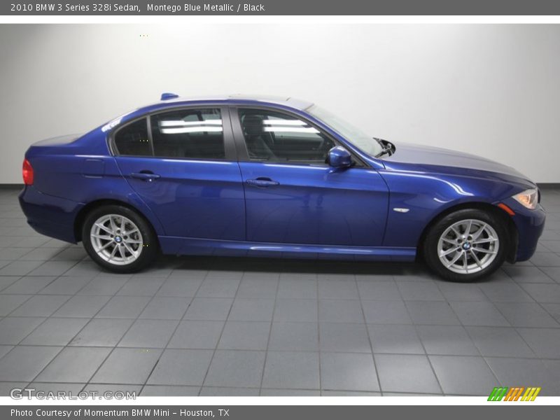 Montego Blue Metallic / Black 2010 BMW 3 Series 328i Sedan