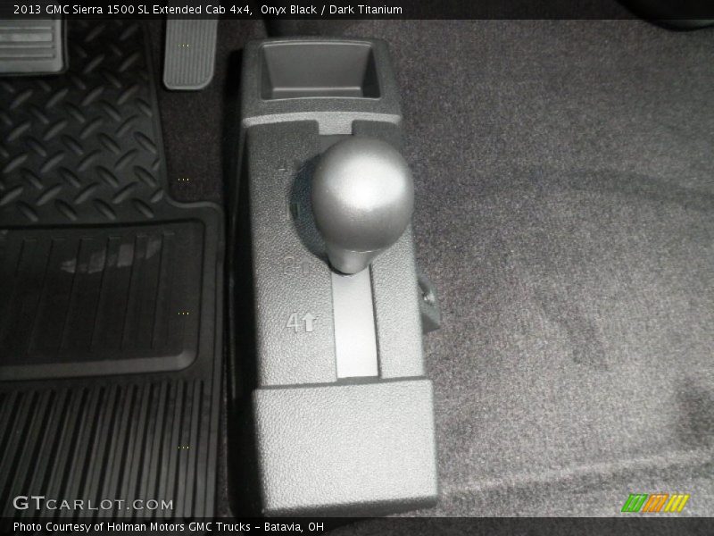 Onyx Black / Dark Titanium 2013 GMC Sierra 1500 SL Extended Cab 4x4