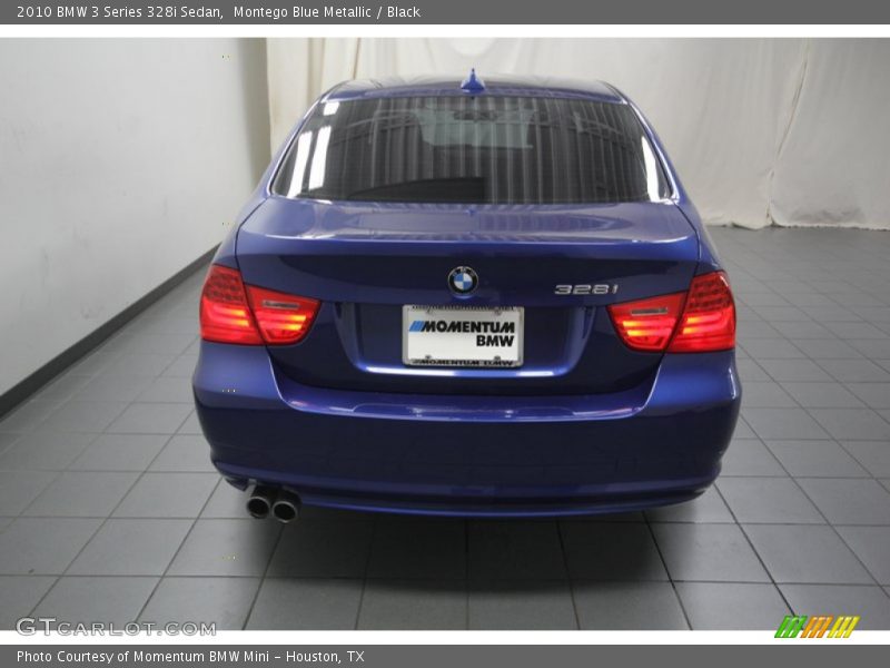 Montego Blue Metallic / Black 2010 BMW 3 Series 328i Sedan