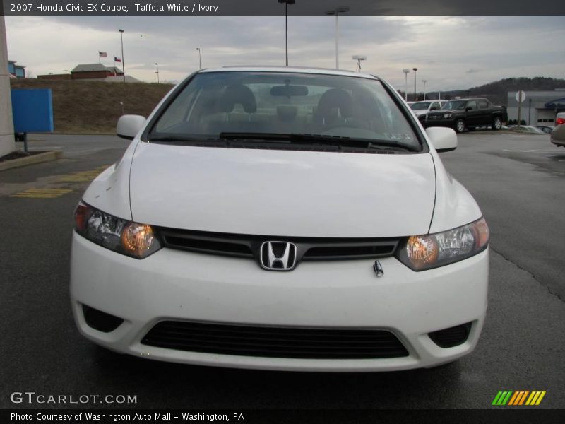 Taffeta White / Ivory 2007 Honda Civic EX Coupe