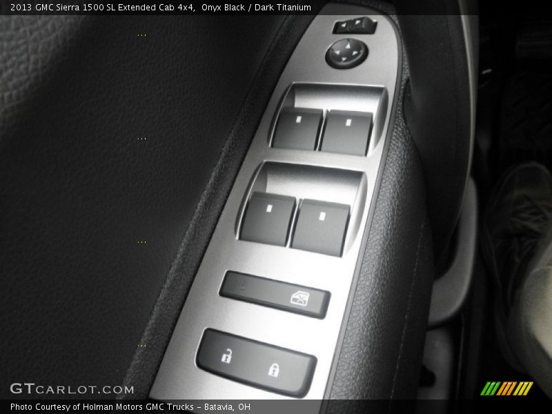 Onyx Black / Dark Titanium 2013 GMC Sierra 1500 SL Extended Cab 4x4