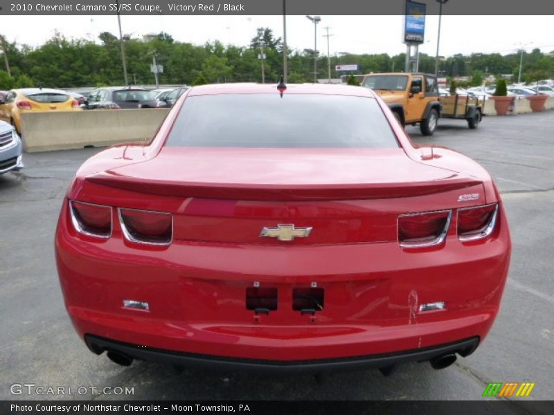 Victory Red / Black 2010 Chevrolet Camaro SS/RS Coupe