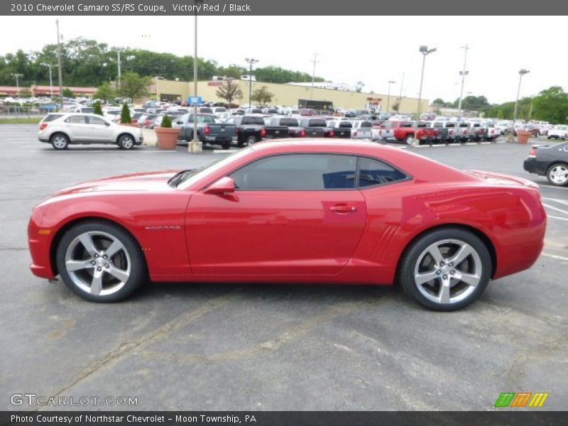 Victory Red / Black 2010 Chevrolet Camaro SS/RS Coupe