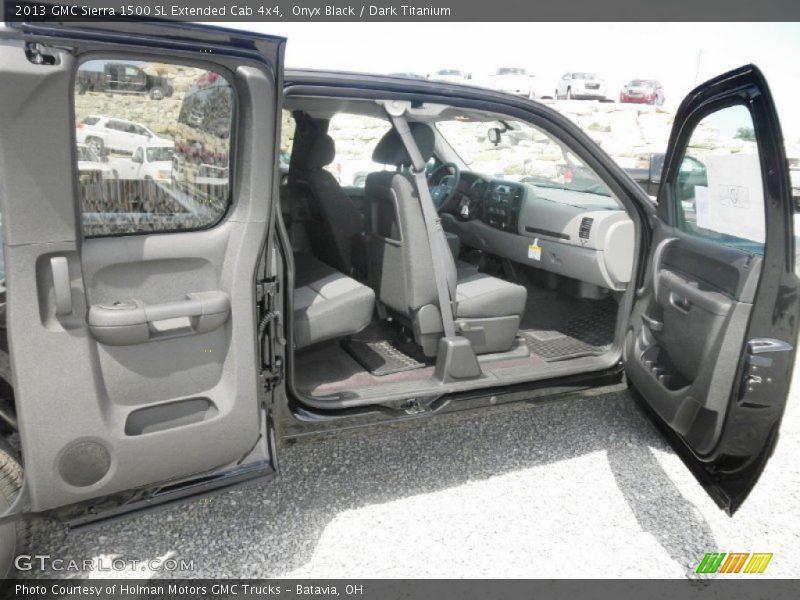 Onyx Black / Dark Titanium 2013 GMC Sierra 1500 SL Extended Cab 4x4