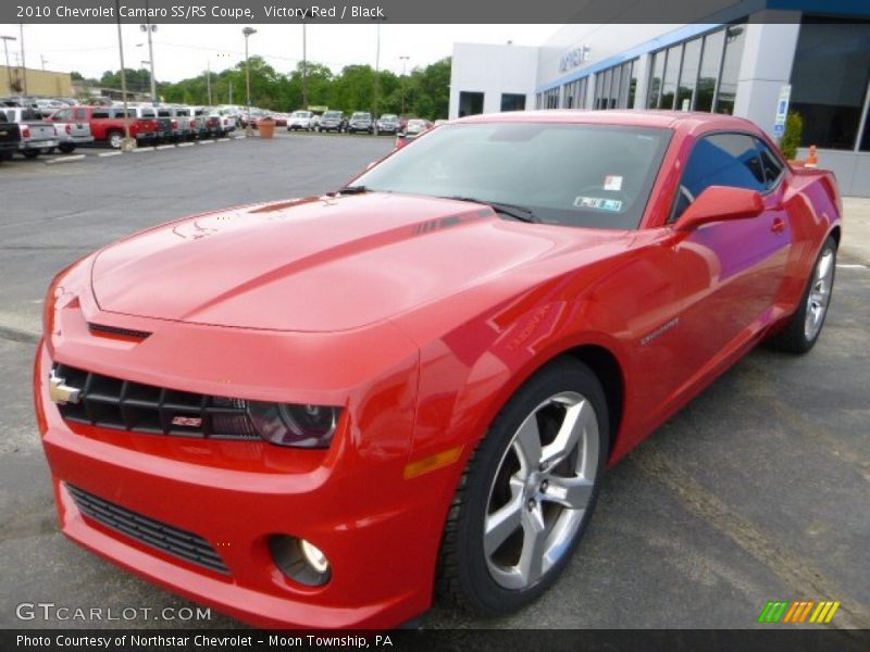 Victory Red / Black 2010 Chevrolet Camaro SS/RS Coupe