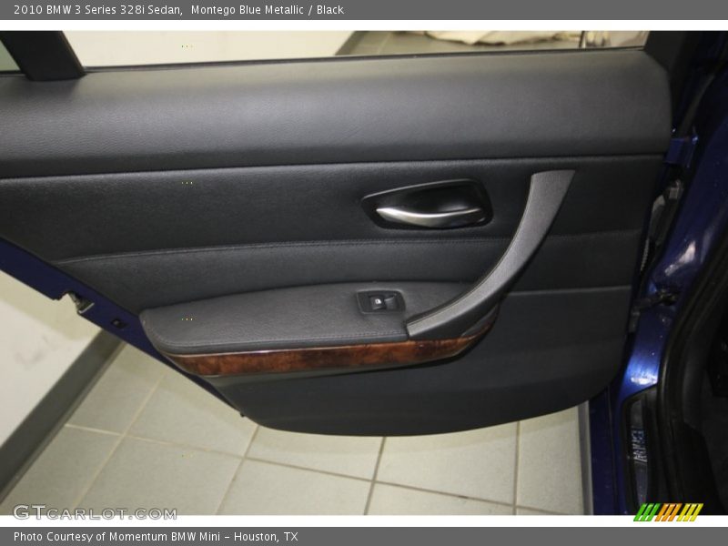 Montego Blue Metallic / Black 2010 BMW 3 Series 328i Sedan