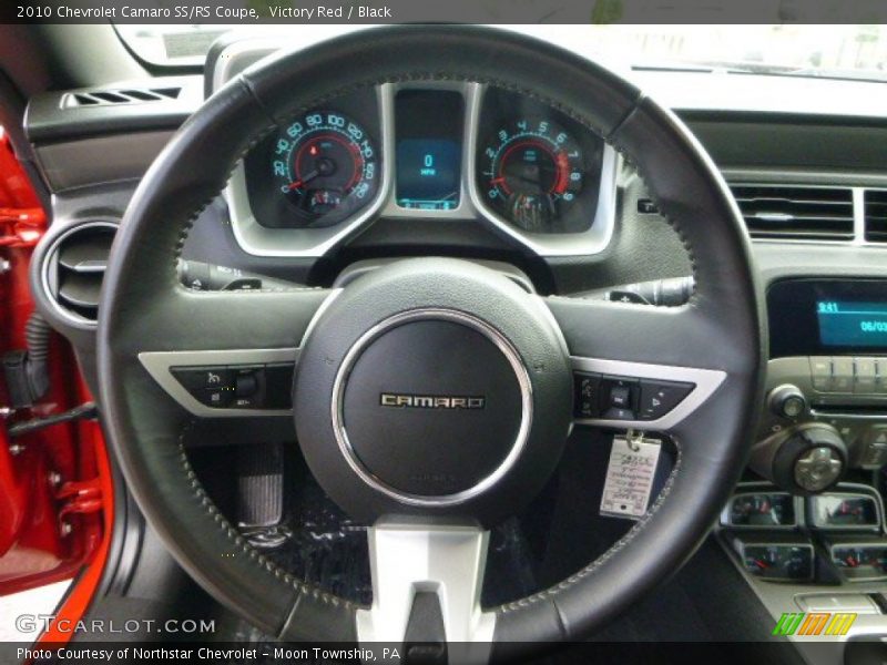 Victory Red / Black 2010 Chevrolet Camaro SS/RS Coupe