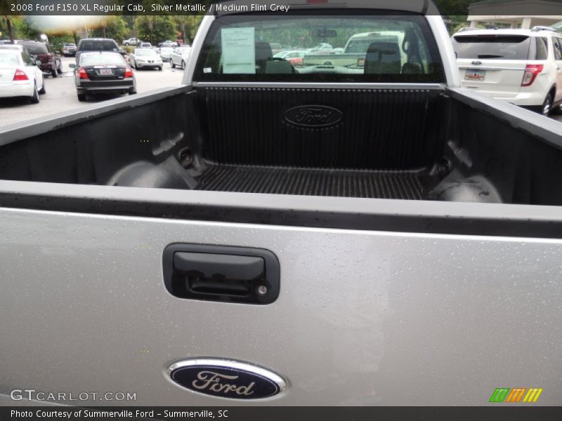 Silver Metallic / Medium Flint Grey 2008 Ford F150 XL Regular Cab
