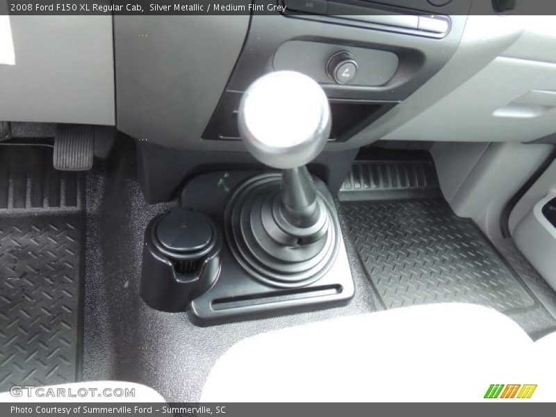 Silver Metallic / Medium Flint Grey 2008 Ford F150 XL Regular Cab