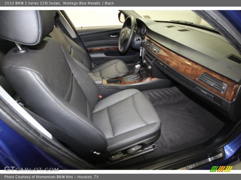 Montego Blue Metallic / Black 2010 BMW 3 Series 328i Sedan