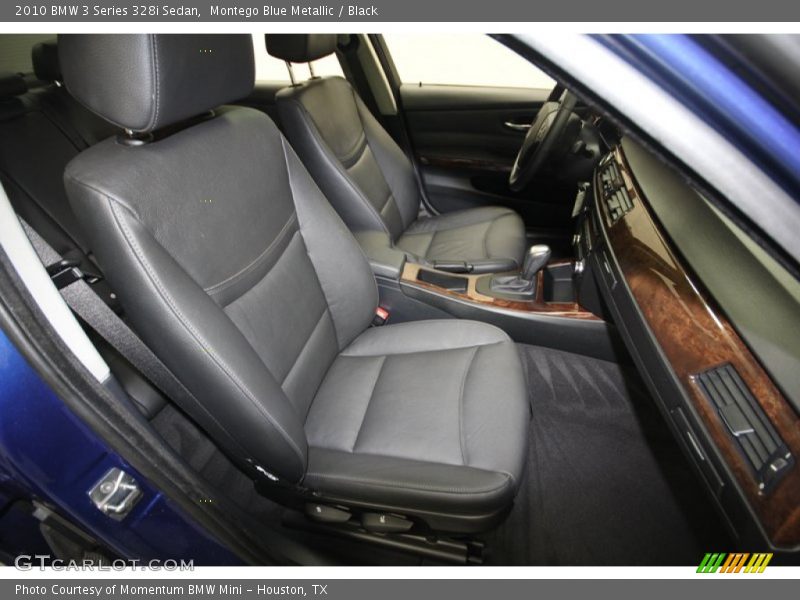 Montego Blue Metallic / Black 2010 BMW 3 Series 328i Sedan