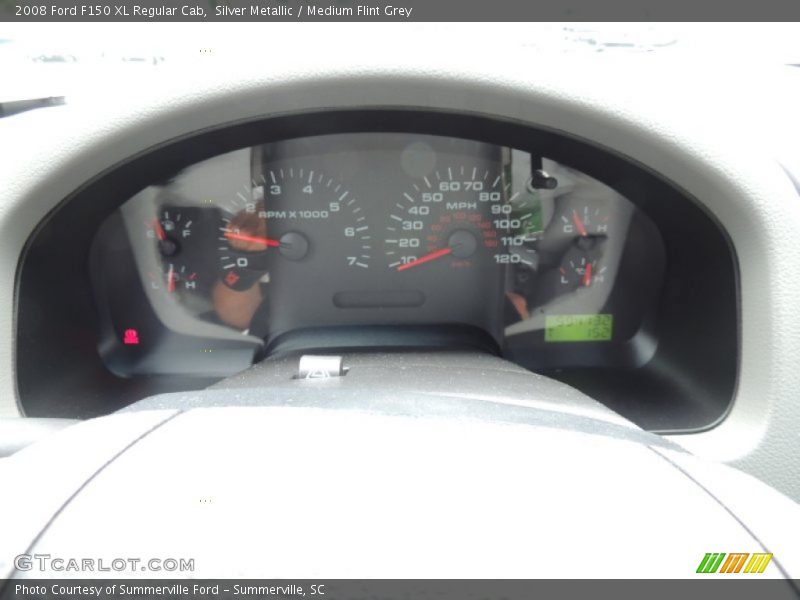 Silver Metallic / Medium Flint Grey 2008 Ford F150 XL Regular Cab