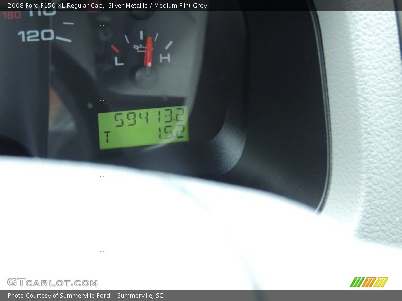 Silver Metallic / Medium Flint Grey 2008 Ford F150 XL Regular Cab