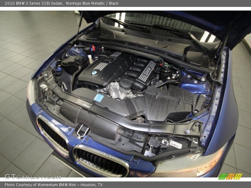 Montego Blue Metallic / Black 2010 BMW 3 Series 328i Sedan